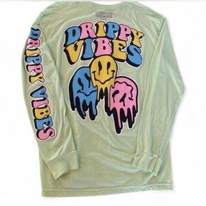 Drippy Vibes Long Sleeve Shirt